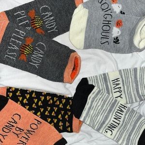 Set of 4 HALLOWEEN socks for kids 2T
